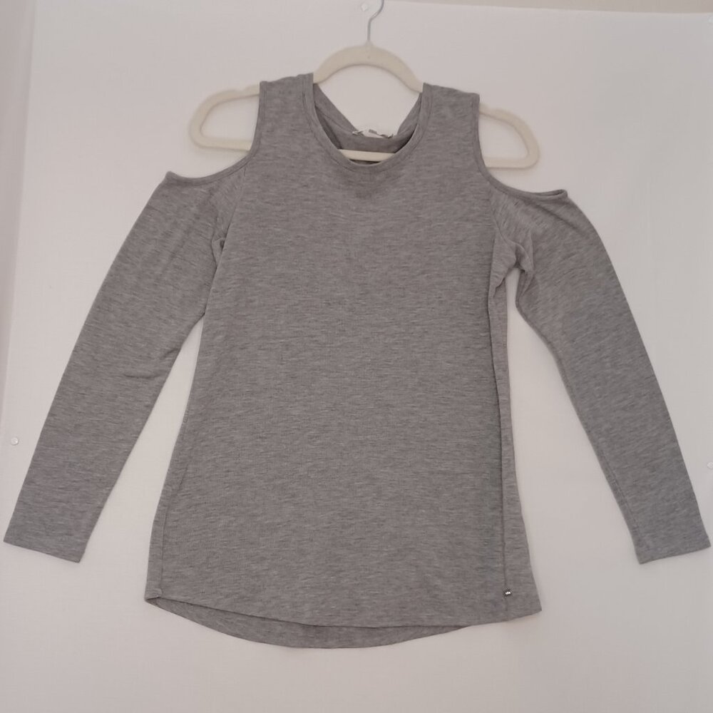 Women's Calvin Klein Shoulderless Grey Top Size‎ Small